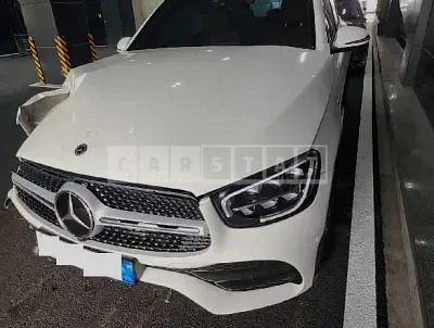 Photo 1 of 9: 2022 Mercedes-Benz GLC300 4Matic, VIN W1N0G8EBXNG113837 — Korean insurance auction