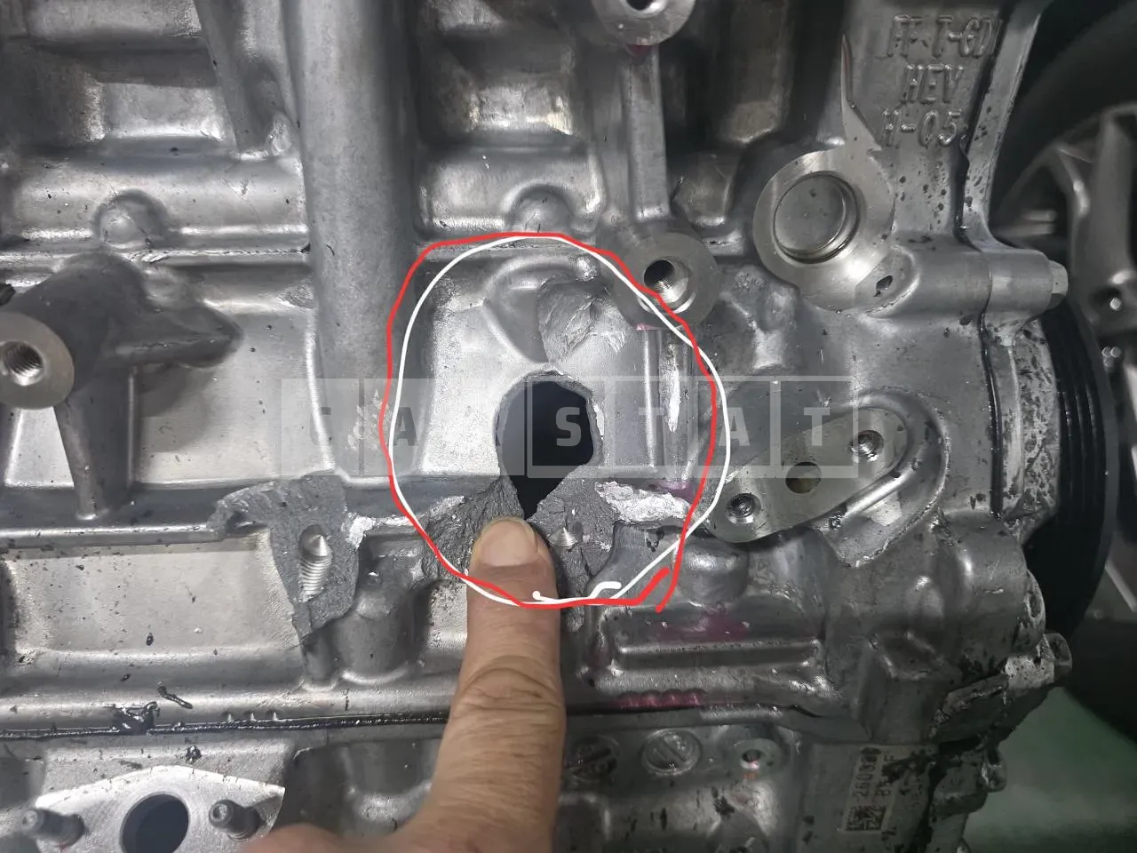 Photo 2 of 6: 2026 Hyundai Auto Parts Palisade Engine, Mission, Steering Gear, VIN KMHRK81ADTU097012 — Korean insurance auction