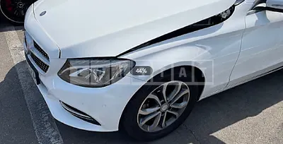 Photo 1 of 24: 2015 Mercedes-Benz C220 BlueTec, VIN WDDWF0EB2FF091660 — Korean insurance auction