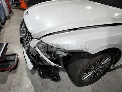 Photo 1 of 5: 2021 Genesis G80 2.5T, VIN KMTGB41CBNU109164 — Korean insurance auction