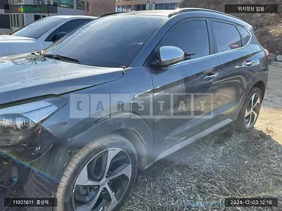 Photo 1 of 6: 2017 Hyundai Tucson, VIN KMHJ581ADJU615626 — Korean insurance auction