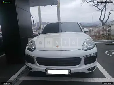Photo 1 of 47: 2017 Porsche Cayenne Diesel, VIN WP1AF2922HLA28930 — Korean insurance auction