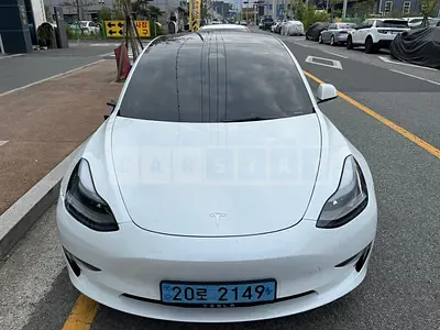 Photo 1 of 29: 2022 Tesla Model 3 Long Range, VIN 5YJ3E1EB7NF151313 — Korean insurance auction