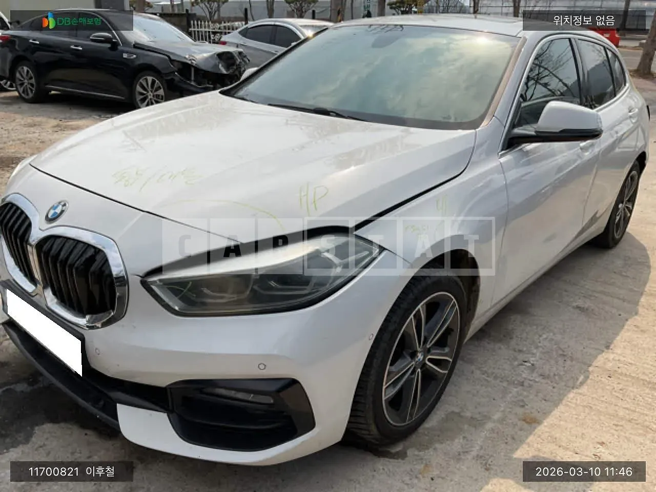Photo 2 of 7: 2020 BMW 118d Sport, VIN WBA7M9109L7G25840 — Korean insurance auction