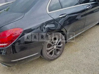 Photo 1 of 9: 2015 Mercedes-Benz C 200, VIN WDDWF4CB6FF096869 — Korean insurance auction