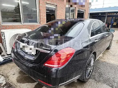 Photo 1 of 22: 2017 Mercedes-Benz S350d 4Matic L, VIN WDDUG3DB2HA313069 — Korean insurance auction