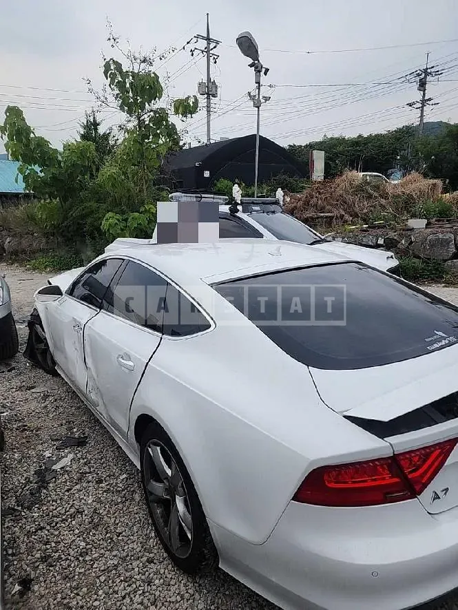 Photo 2 of 18: 2014 Audi A7 55 TDI quattro, VIN WAUZZZ4GXFN012335 — Korean insurance auction