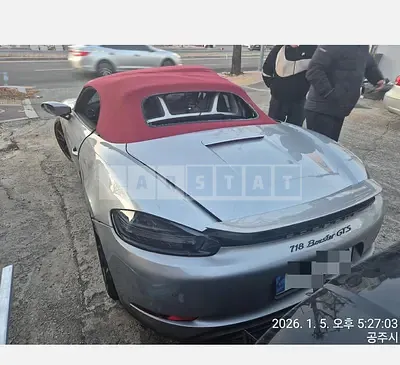Photo 1 of 23: 2023 Porsche 718 Boxster GTS 4.0, VIN WP0CD2989RS228084 — Korean insurance auction