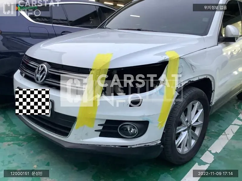 Photo 2 of 7: 2015 Volkswagen Tiguan 2.0 TDI BMT, VIN WVGZZZ5NZFW612231 — Korean insurance auction