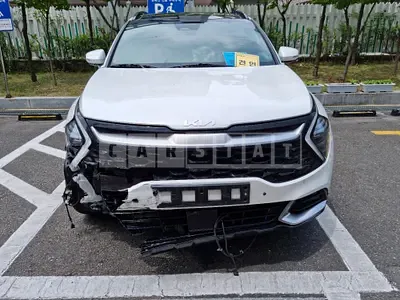 Photo 1 of 28: 2021 Kia Sportage, VIN KNAPN813BLK823575 — Korean insurance auction