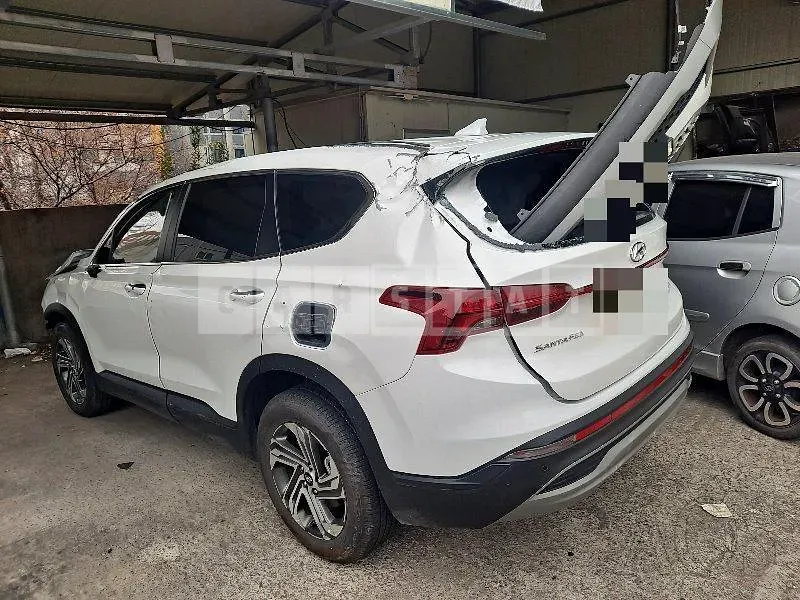 Photo 2 of 46: 2021 Hyundai Santa Fe TM 2.2, VIN KMHS281HGMU416079 — Korean insurance auction