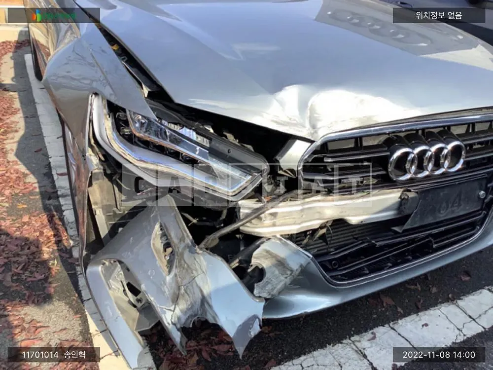Photo 2 of 7: 2015 Audi A6 45 TDI, VIN WAUZZZ4G6FN069423 — Korean insurance auction