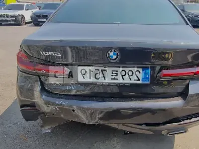 Photo 1 of 9: 2021 BMW 520i M Sport Package, VIN WBA11BH04MCF59489 — Korean insurance auction