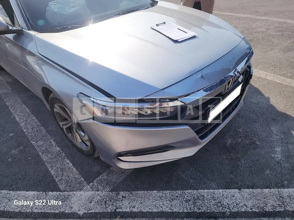 Photo 2 of 11: 2018 Honda Accord 1.5T, VIN 1HGCV1650JA510021 — Korean insurance auction