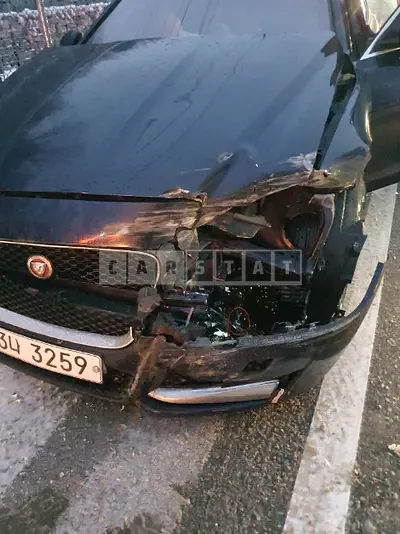 Photo 1 of 5: 2018 Jaguar XF 20d, VIN SAJBB4BN7JCY67075 — Korean insurance auction