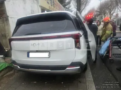 Photo 1 of 9: 2021 Kia Carnival, VIN KNANB81BBSS534046 — Korean insurance auction