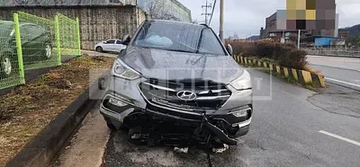 Photo 1 of 15: 2015 Hyundai Santa Fe DM 4WD, VIN KMHSW81UDGU619206 — Korean insurance auction