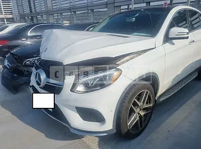 Photo 1 of 15: 2017 Mercedes-Benz GLE350d 4Matic Coupe, VIN WDCED2EB6HA065161 — Korean insurance auction