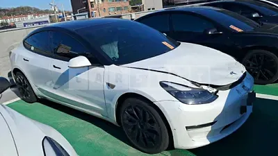 Photo 1 of 25: 2021 Tesla Model 3 Long Range — Korean insurance auction