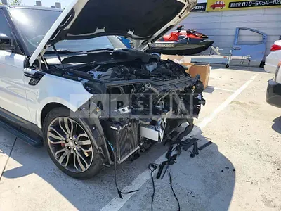 Photo 1 of 40: 2016 Land Rover Range Rover Sports 3.0 d, VIN SALWA2KF6GA100430 — Korean insurance auction