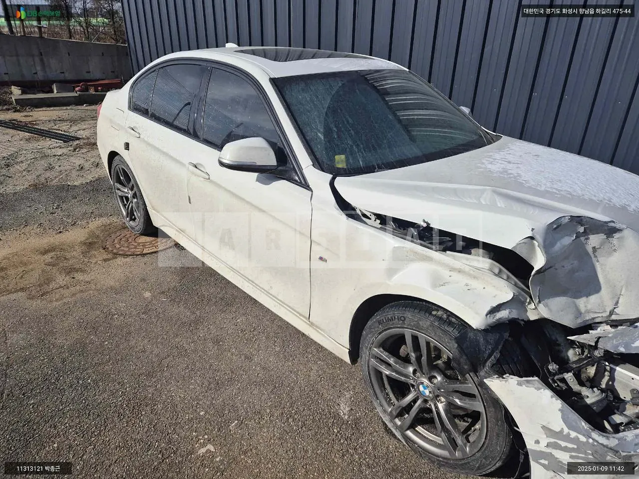 Photo 2 of 11: 2016 BMW 320i, VIN WBA8A9100GK760007 — Korean insurance auction