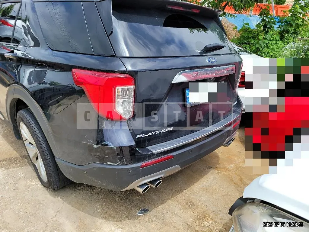 Photo 2 of 30: 2022 Ford Explorer 3.0, VIN 1FM5K8HCXNGA49469 — Korean insurance auction