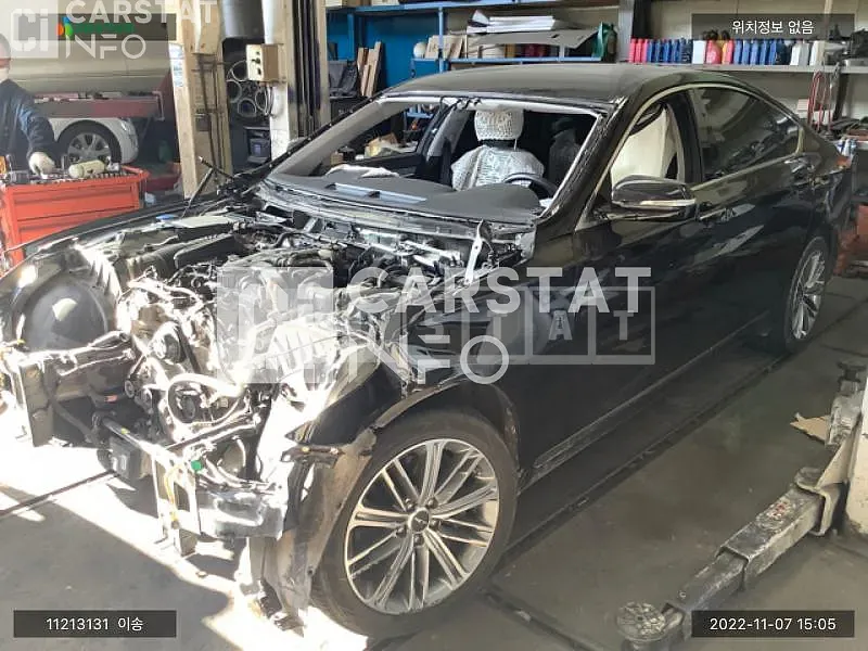 Photo 2 of 13: 2019 Genesis G80, VIN KMHGL41DDKU316944 — Korean insurance auction