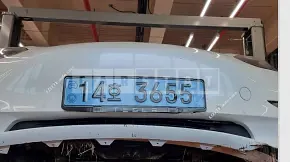 Photo 2 of 17: 2021 Tesla Model 3 Long Range, VIN 5YJ3E1EB1MF946646 — Korean insurance auction