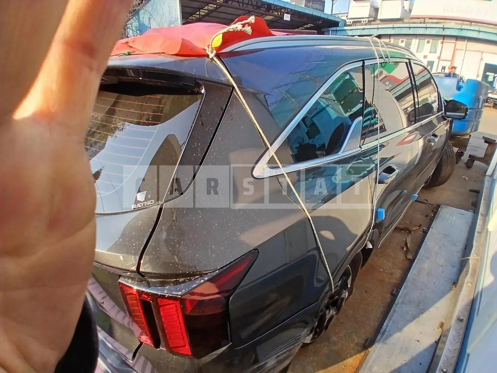 Photo 2 of 8: 2025 Kia Sorento 2.5 Gasoline, VIN KNARJ81FGTA385532 — Korean insurance auction