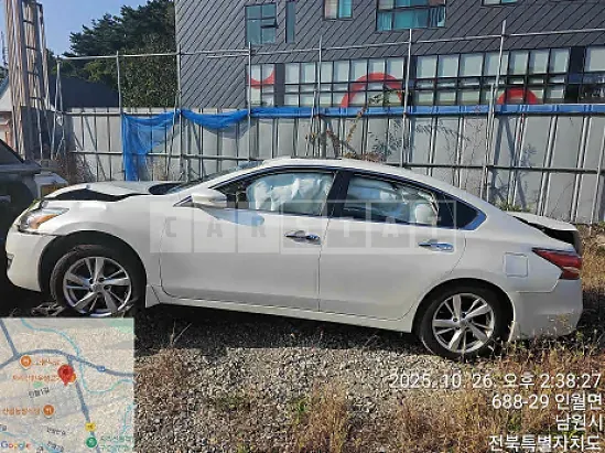 Photo 2 of 10: 2016 Nissan Altima 2.5 — Korean insurance auction