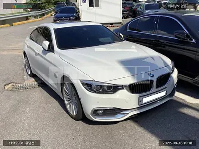 Photo 1 of 6: 2019 BMW 420d Gran Coupe Luxury WLTP, VIN WBA4K3101KBP37966 — Korean insurance auction