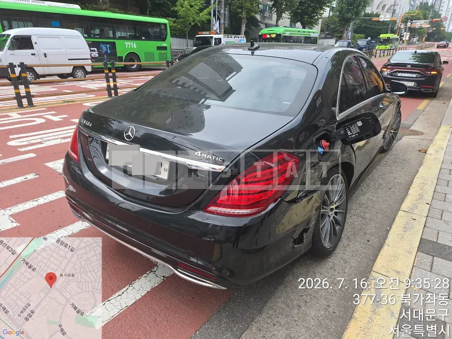 Photo 2 of 13: 2017 Mercedes-Benz S350 d — Korean insurance auction