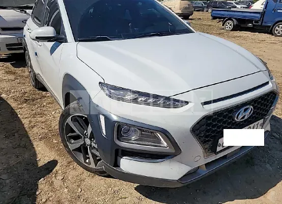 Photo 2 of 11: 2018 Hyundai Kona, VIN KMHK7815GJU014503 — Korean insurance auction