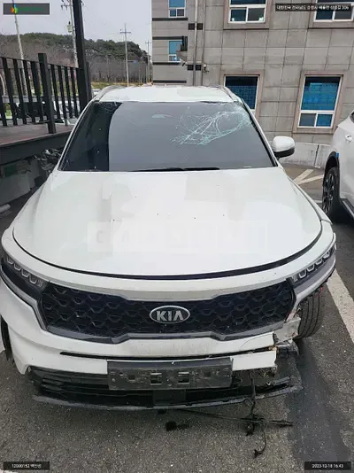 Photo 1 of 25: 2021 Kia Sorento /Sorrento, VIN KNARL81BGMA090580 — Korean insurance auction