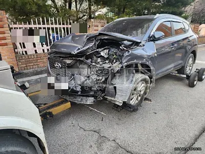 Photo 1 of 16: 2017 Hyundai Tucson TL 1.7, VIN KMHJ3815GHU381550 — Korean insurance auction