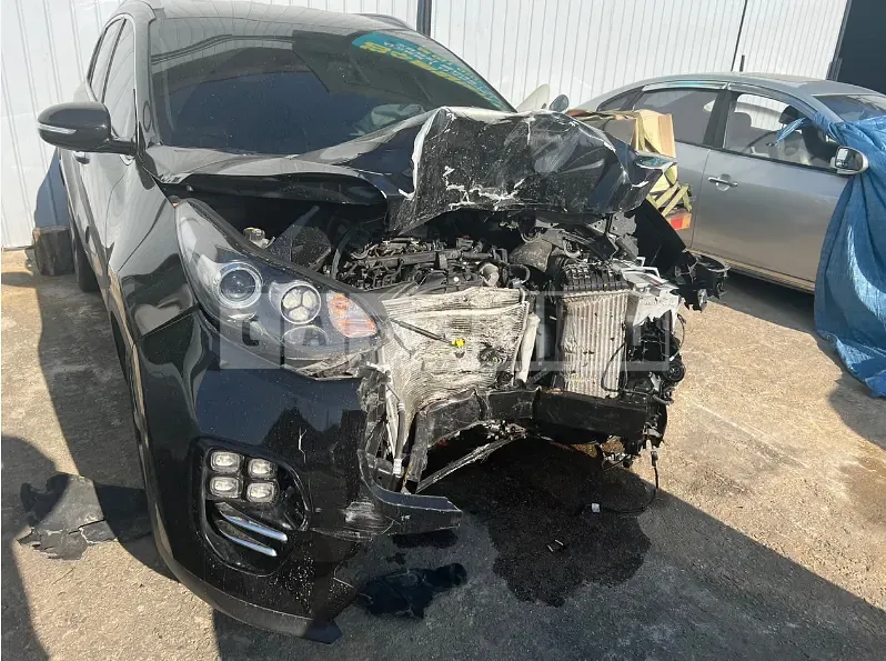 Photo 2 of 7: 2018 Kia Sportage, VIN KNAPN813BJK361116 — Korean insurance auction