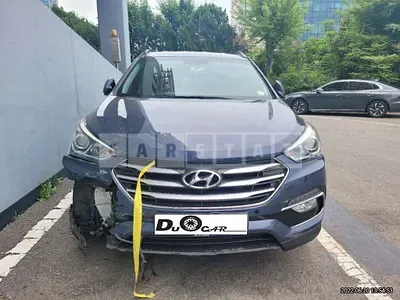 Photo 1 of 25: 2018 Hyundai Santa Fe, VIN KMHSW81UBJU780974 — Korean insurance auction