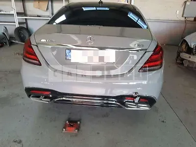 Photo 1 of 17: 2014 Mercedes-Benz S350 BlueTec — Korean insurance auction