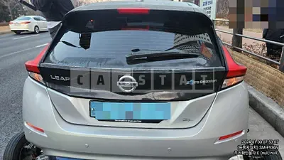 Photo 1 of 5: 2019 Nissan Leaf, VIN 1N4AZ1CP0KC311878 — Korean insurance auction