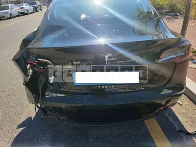 Photo 1 of 14: 2020 Tesla Model 3 Standard Rangeplus RWD, VIN 5YJ3E1EA2LF648144 — Korean insurance auction