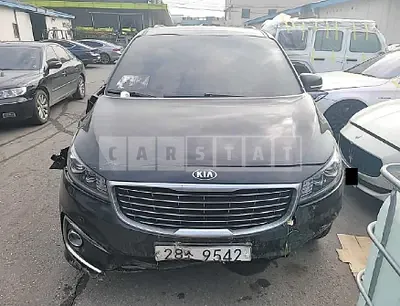 Photo 1 of 21: 2015 Kia Carnival, VIN KNAMB81ABFS074795 — Korean insurance auction