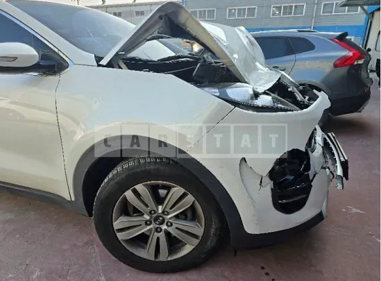Photo 2 of 10: 2018 Kia Sportage, VIN KNAPL813BJK454995 — Korean insurance auction