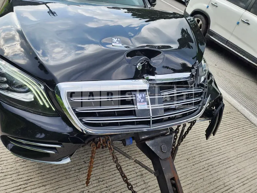 Photo 2 of 7: 2019 Mercedes-Benz S350d, VIN WDDUF2BB2KA465392 — Korean insurance auction