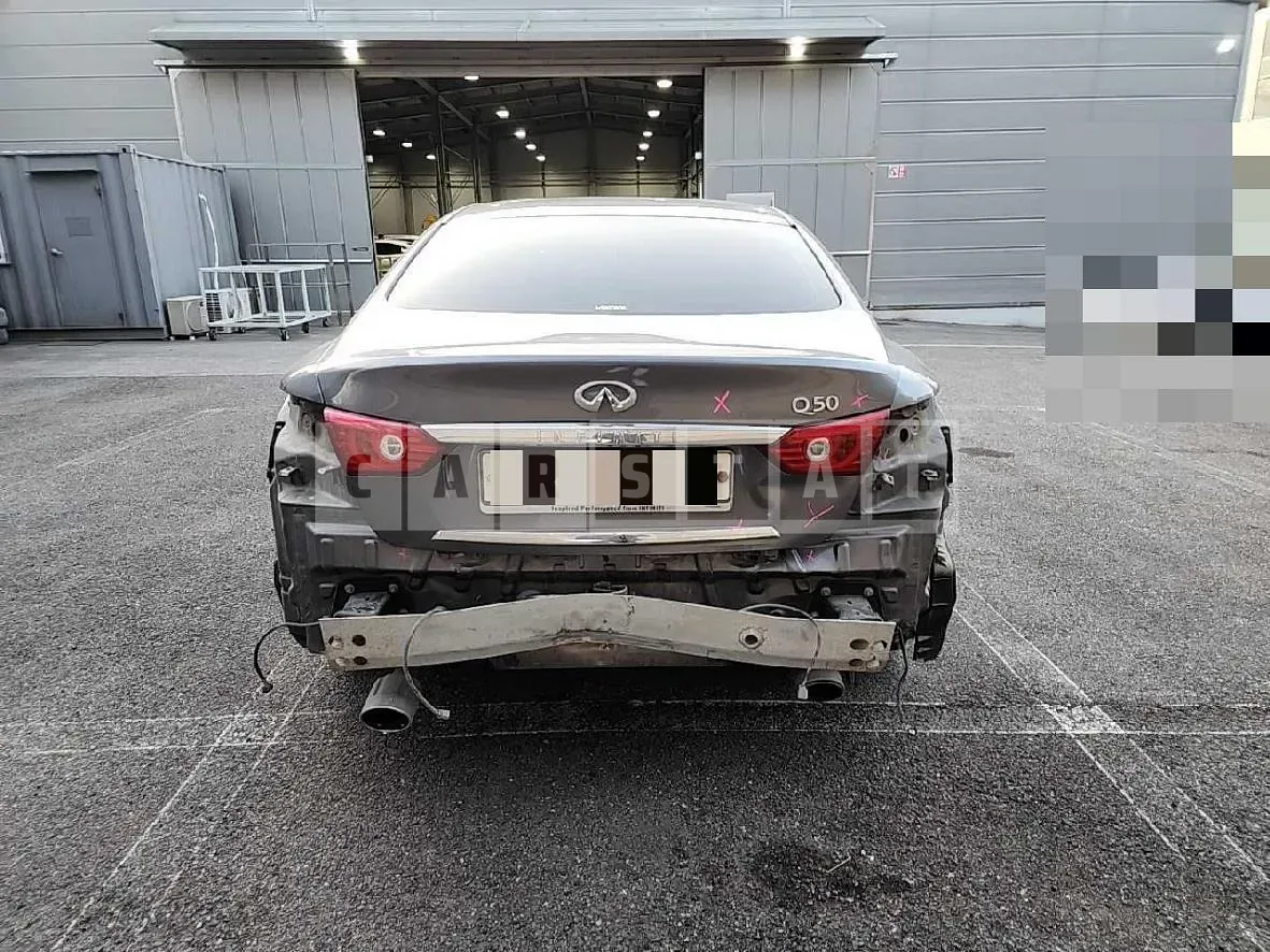 Photo 2 of 12: 2016 Infiniti Q50 2.2d, VIN JNKDV71E1GM552310 — Korean insurance auction
