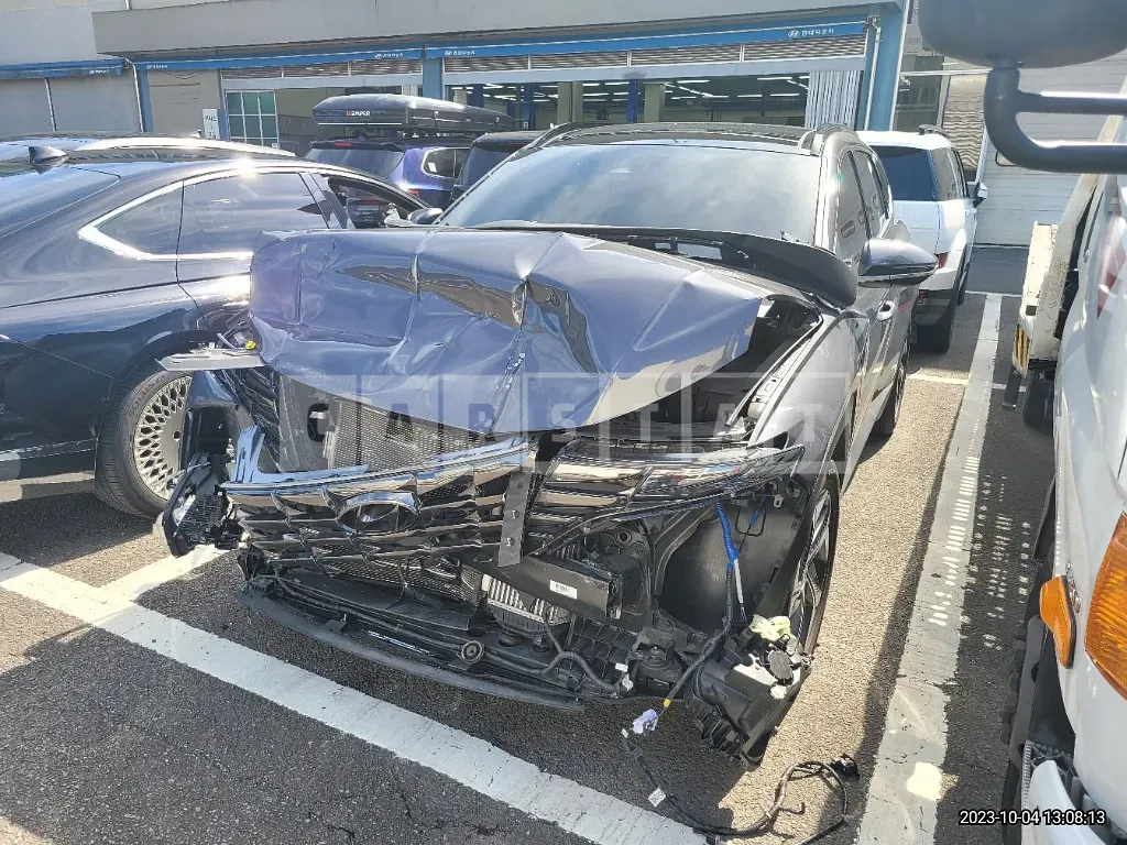 Photo 2 of 6: 2021 Hyundai Tucson 1.6, VIN KMHJE81BGMU000916 — Korean insurance auction