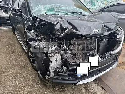 Photo 1 of 20: 2021 Kia Carnival, VIN KNANE81BBMS045451 — Korean insurance auction