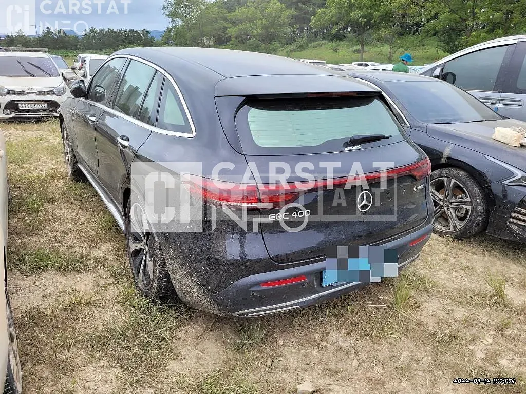 Photo 2 of 19: 2020 Mercedes-Benz EQC 400 4Matic, VIN W1K8P9AB0LF011493 — Korean insurance auction