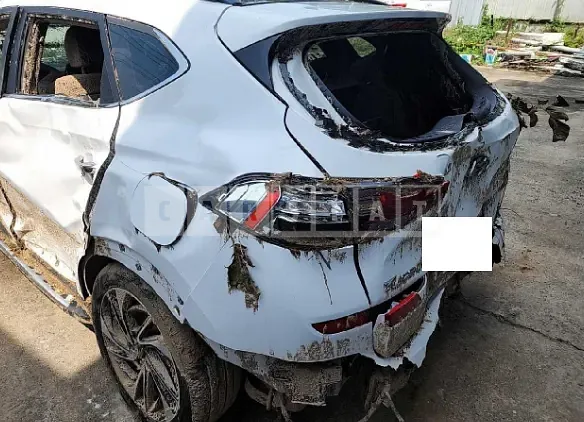 Photo 2 of 9: 2019 Hyundai Tucson, VIN KMHJ581ADKU099286 — Korean insurance auction