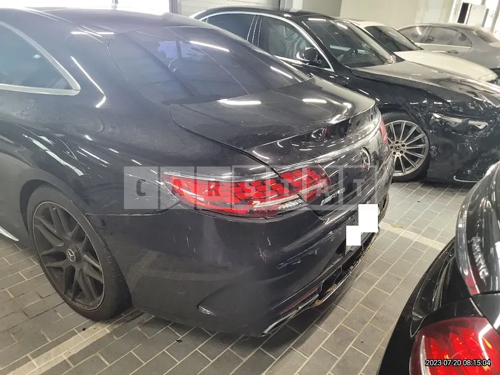 Photo 2 of 50: 2018 Mercedes-Benz S63 AMG 4Matic+ Coupe, VIN WDDXJ8JB1JA034136 — Korean insurance auction