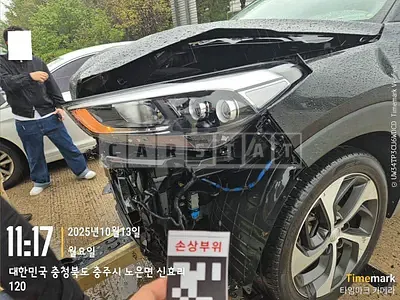 Photo 1 of 9: 2017 Hyundai Tucson, VIN KMHJ581ABJU572920 — Korean insurance auction